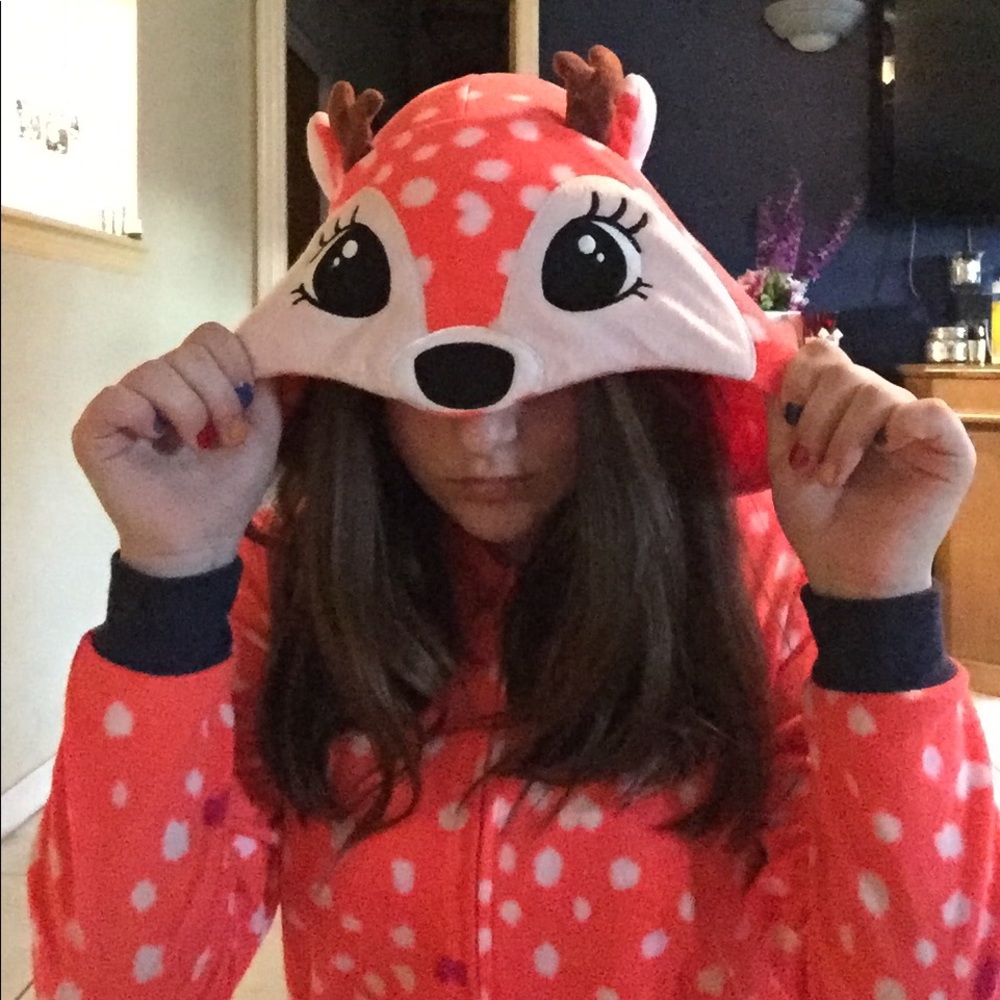 A deer onesie